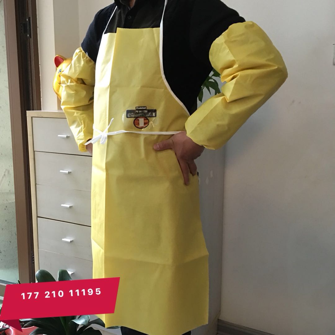 吊带实验室耐酸碱液体围裙