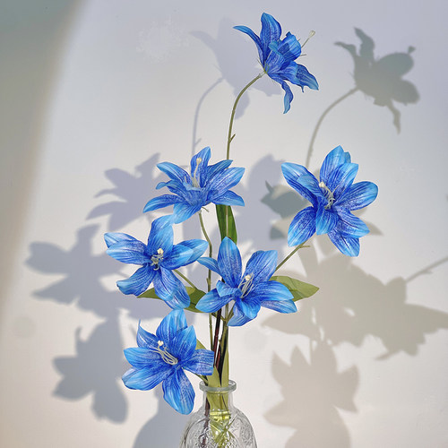 温柔窈窕忧郁风铃绢花假花仿真花
