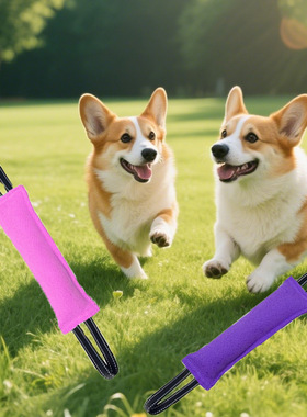 dog bite toy 训犬耐撕咬棒互动拔河宠物玩具刁咬磨牙狗拖拉咬棒