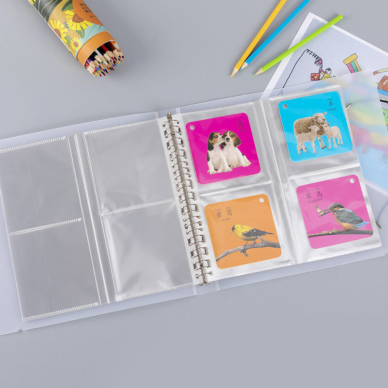 12*12cm字卡25*25国画活页收纳册