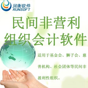 润衡财务软件,民间非营利组织