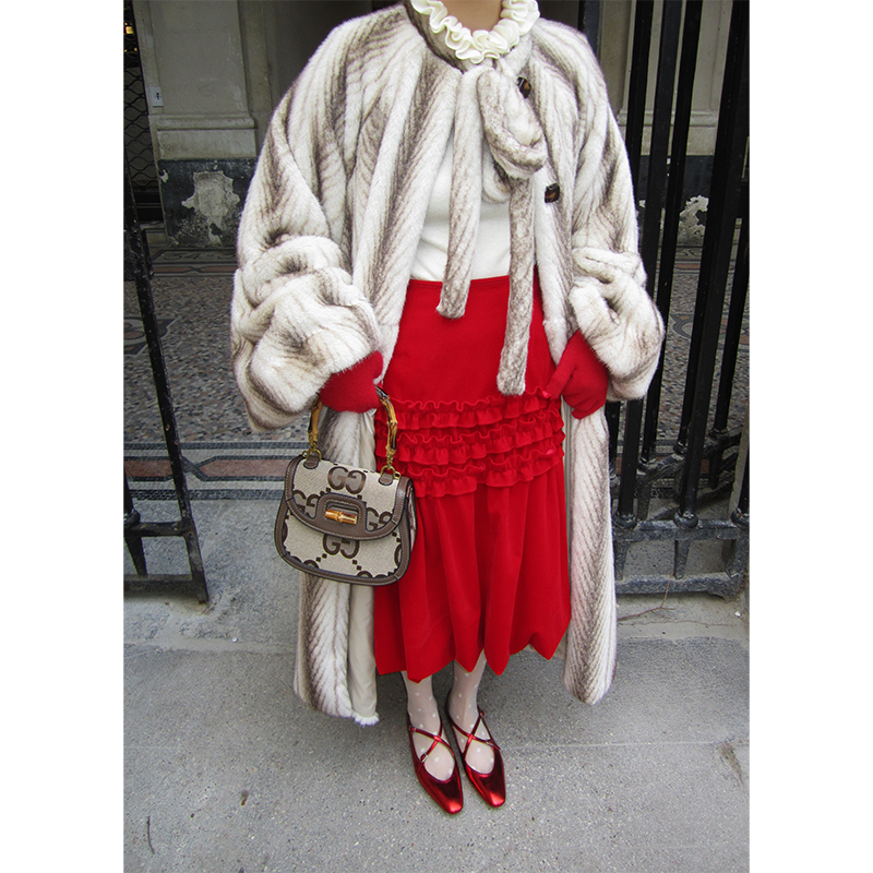 小众设计 荷叶边设计毛织打底衫