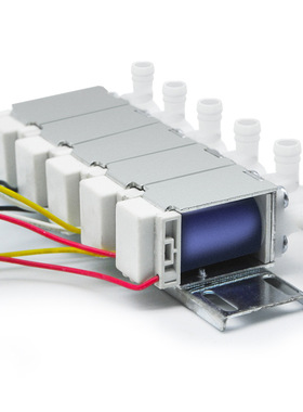 KP-60五联直流12V/24V微型电磁阀、汽车坐垫气阀、按摩椅气阀