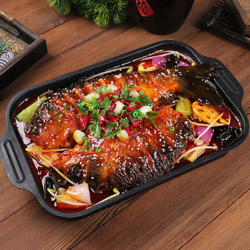 仿真碳烤烤鱼食物食品模型烧烤巴沙鱼小吃样品定制假菜品食物道具