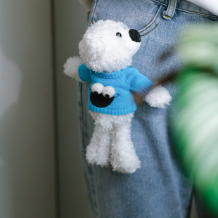 芝麻街饼干怪兽小熊胸针配件公仔别针elmo毛绒玩偶挂件usj玩具