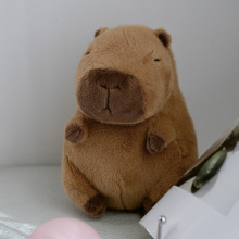 卡皮巴拉毛绒公仔 水豚卡通儿童玩具可爱布娃娃Capybara女生礼物