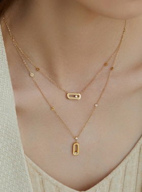 洗澡不用摘高级感小众轻奢