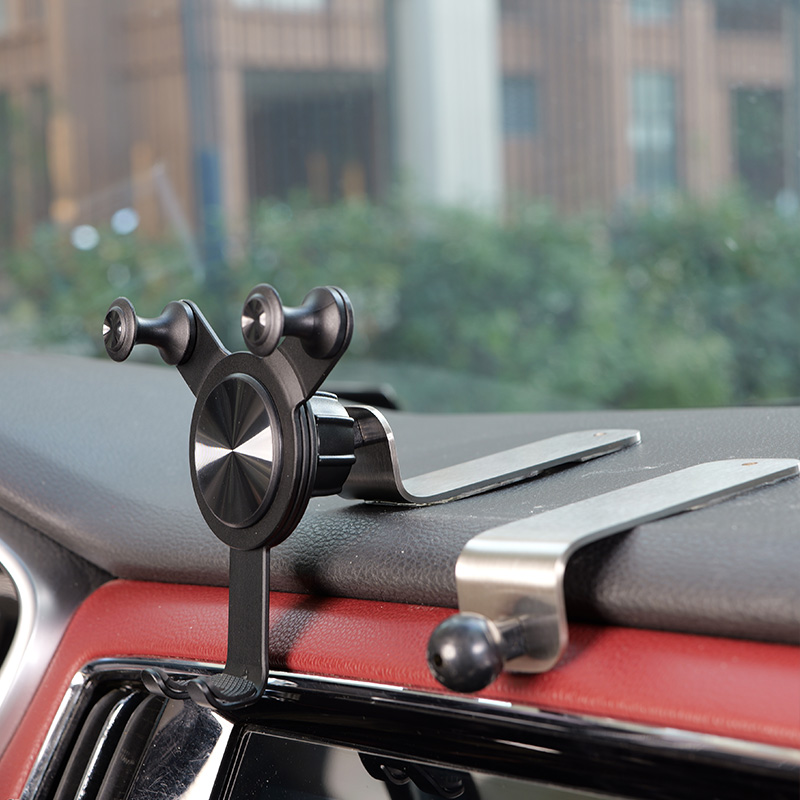 中控仪表台专用金属底座汽车用品车载手机支架车上固定导航支撑驾