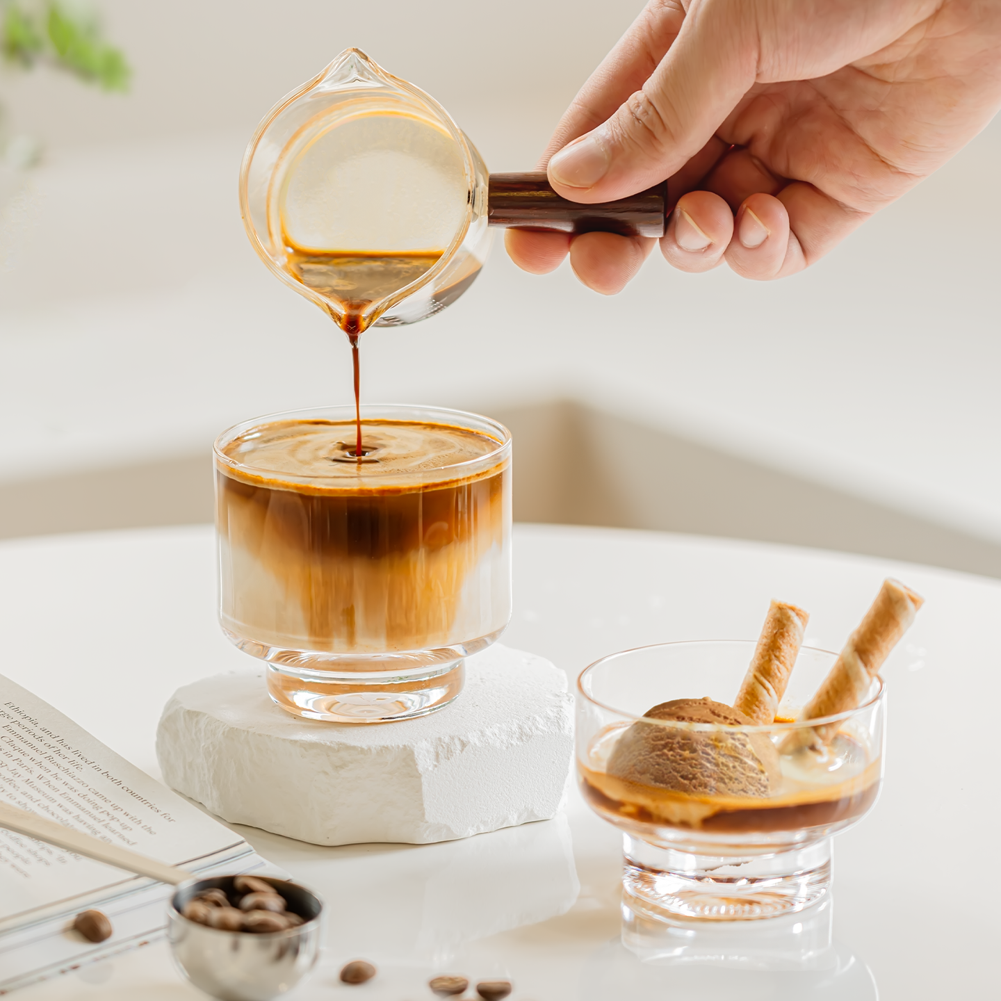 泰摩高硼硅咖啡玻璃杯