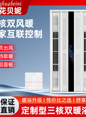 无照明三核双暖浴霸选配换气
