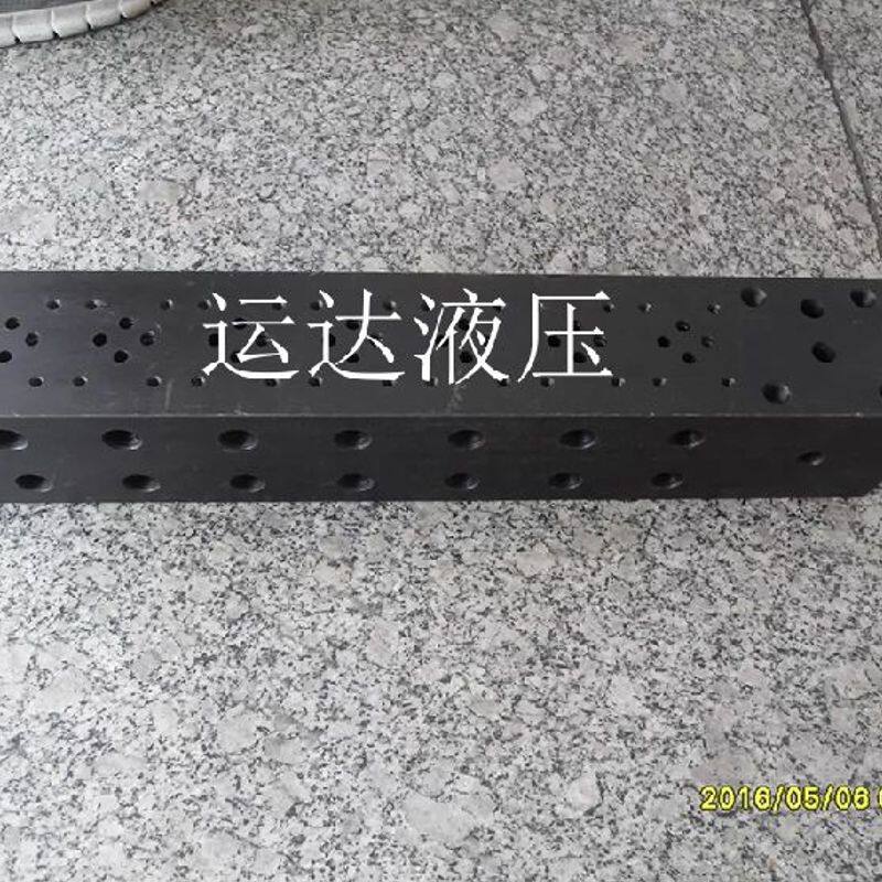 液压站 液压机阀块 集成块 02-7W+YF 阀组 6通经电磁阀