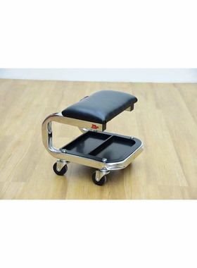 中润Zir汽车维修工作凳移动式维修工作凳ZR-YD1不锈钢移动凳带轮