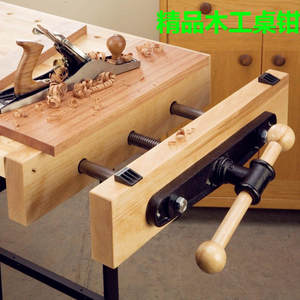 包邮木工桌钳桌夹台钳9寸10寸木工工作台台虎钳 7寸教学工具跨境