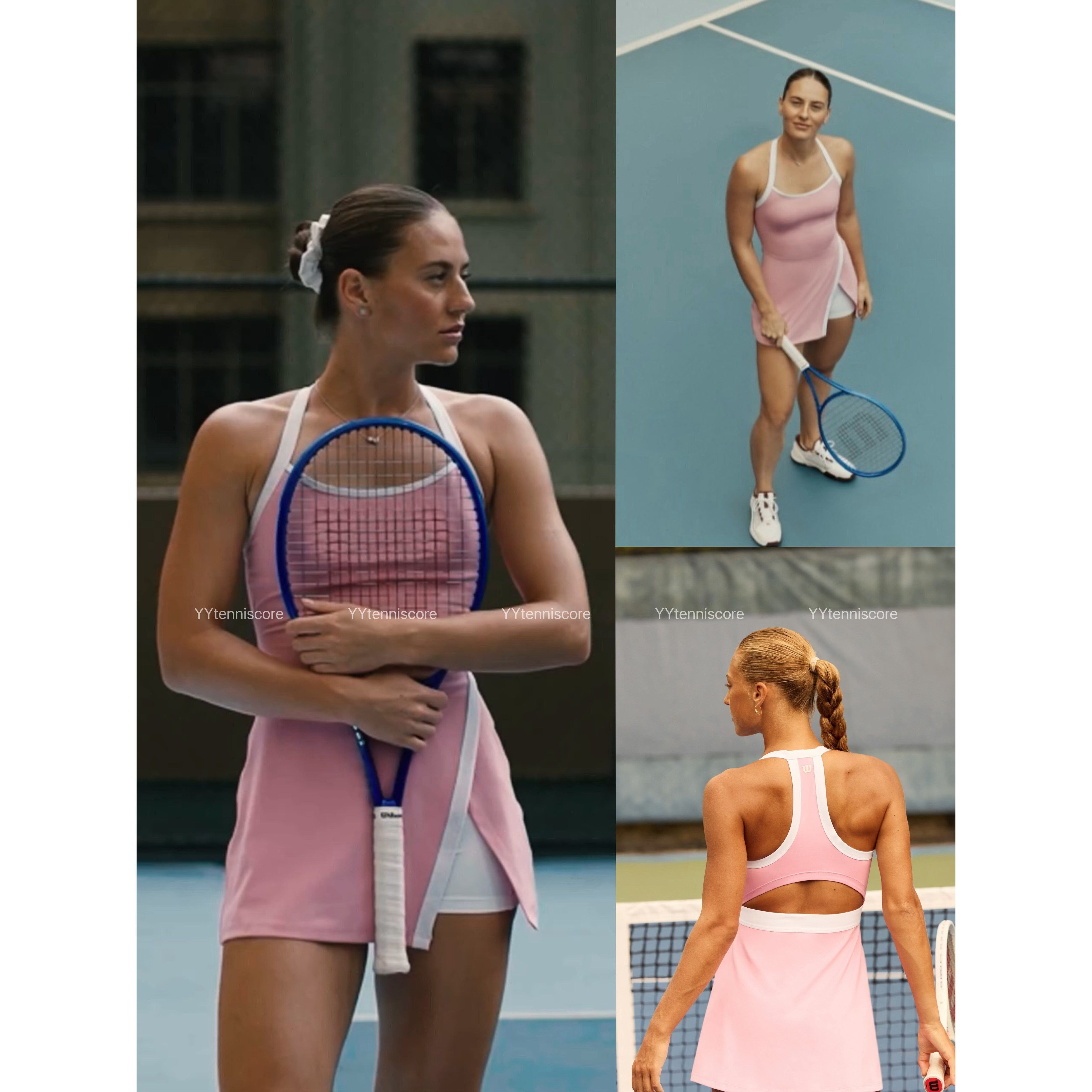 [韩国直邮]wilson威尔胜女速干网球连衣裙 带胸垫 无打底裤,运动/瑜伽/健身/球迷用品,网球裙,淘宝优惠券,粉丝福利购,淘宝优惠卷