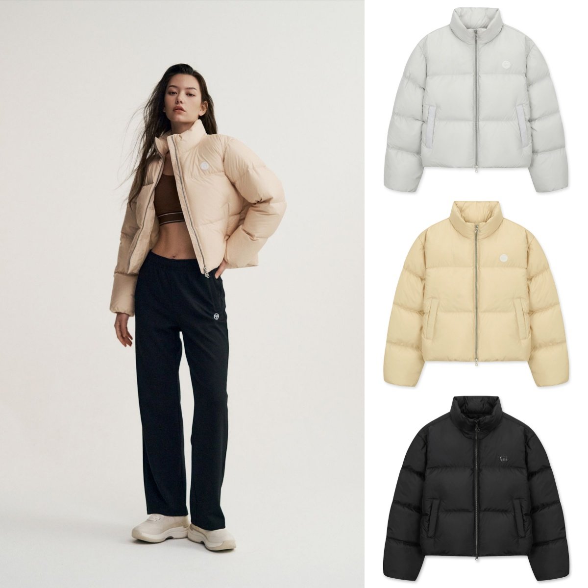 [韩国直邮] Sergio Tacchini 女士网球羽绒服短款外套