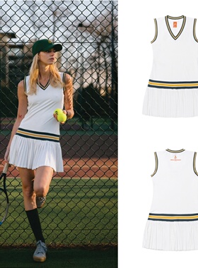 [韩国直邮]Rond&Demarrer女时尚速干网球裙子连衣裙