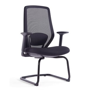 办公椅办公室会议椅会客椅弓形办公椅子久坐舒服麻将椅家用学习椅