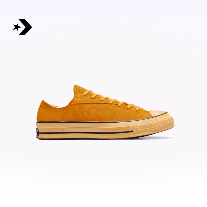 CONVERSE匡威官方 Chuck 70 Upcycled做旧风格低帮鞋A07533C