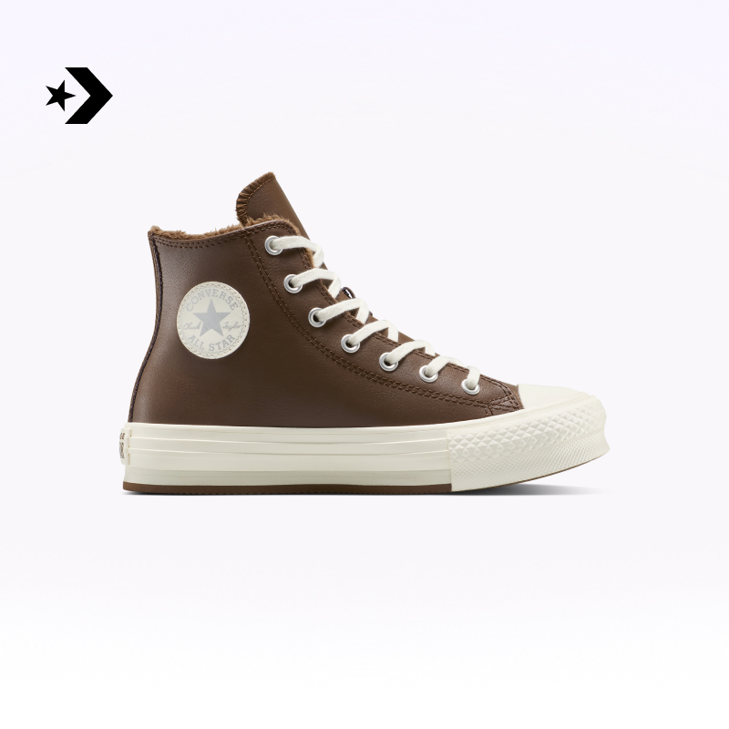 CONVERSE匡威 All Star EVA Lift秋冬新品儿童加绒运动鞋A16430C