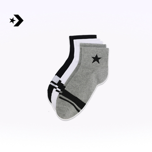 夏季 三双装 新品 男女简约袜子 UC0556 CONVERSE匡威官方