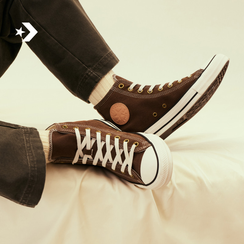 CONVERSE匡威 All Star冬季新品复古工装风男女高帮帆布鞋A20052C