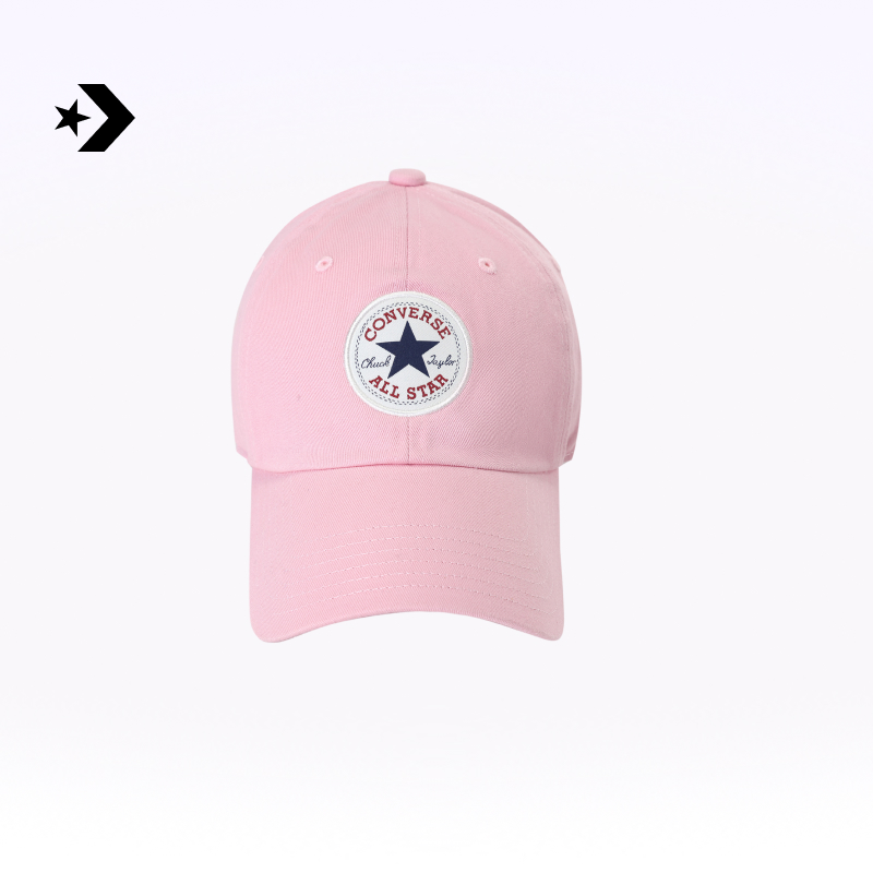 CONVERSE匡威官方 男女同款星星LOGO帽子简约棒球帽10027421