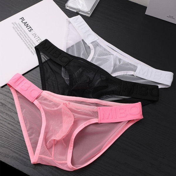 体育生男士三角裤超薄冰丝透明内裤低腰性感提臀诱惑健身舞台内裤,女士内衣/男士内衣/家居服,男三角内裤,淘宝优惠券,粉丝福利购,淘宝优惠卷