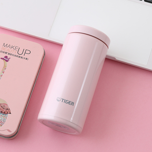 Tiger虎牌保温杯子女ins小巧可爱少女粉色200ml超轻便携MOC-A20C
