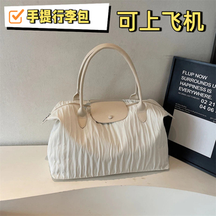 手提行李包可上飞机大容量旅行包短途出差通勤包运动单肩健身包