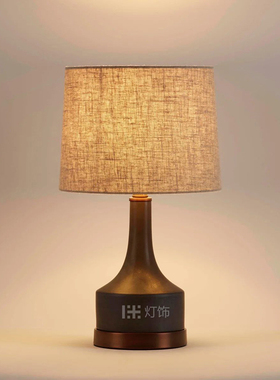 RIVOLI国外设计师新款现代简约台灯卧室床头灯书房灯别墅酒店客房