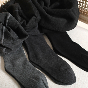直角跟不勒脚棉加厚绒中厚显瘦保暖连裤袜冬格雷灰160 200 300克