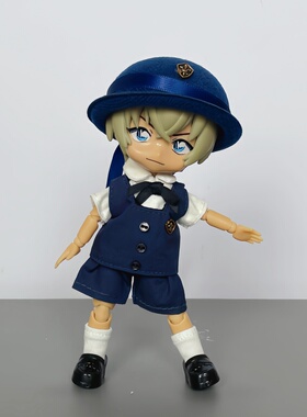 名侦探柯南安室透ob11整娃服部平次12分bjd可动人偶二次元礼物