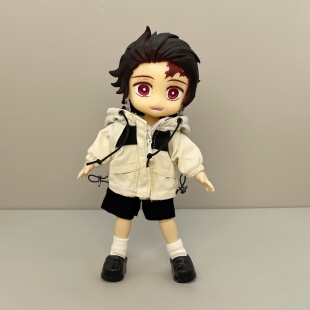 炭治郎ob11全套娃娃鬼灭之刃12分BJD整娃二次元可动人偶生日礼物