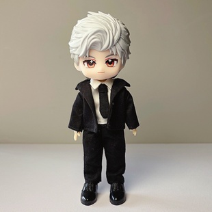 恋与深空秦彻ob11整娃彻彻bjd可动人偶二次元Q版生日礼物12分娃