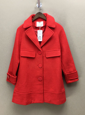 品牌折扣  毛呢大衣潮款 G23-L0360切