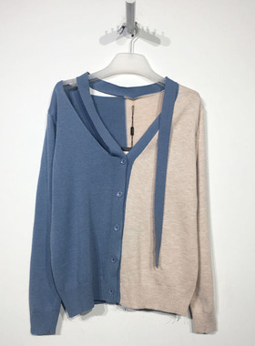 西树系列 D86177 时尚针织衫品牌女装折扣