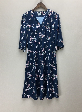 品牌折扣  长袖连衣裙潮款 G23-G2731切