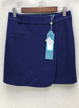 品牌折扣 毛呢短裙潮款 G22-K1762切