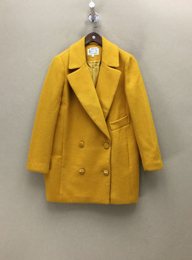 品牌折扣  毛呢大衣潮款 G23-L1088全
