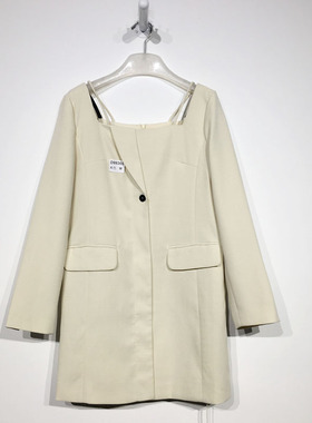 潮系列 D99365 时尚西装外套品牌女装折扣