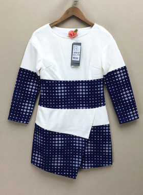 品牌折扣    长袖连衣裙潮款 G23-L7075