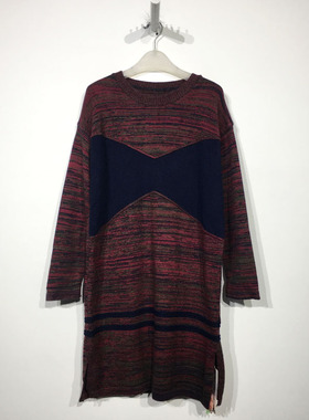 乔系列 D96521 时尚针织连衣裙品牌女装折扣