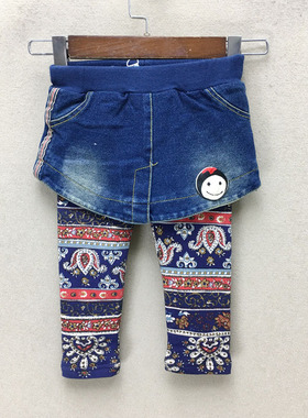 品牌折扣   童装裙裤潮款G24-C00854 切