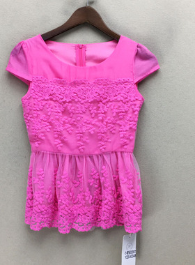 临品牌折扣    短袖上装潮款 Y23-A0348备