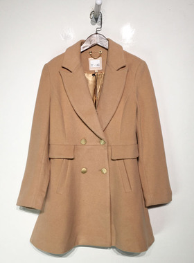 品牌折扣   时尚毛呢外套Z01-A03412