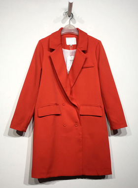 新Z系列 D82883 时尚风衣外套品牌女装折扣