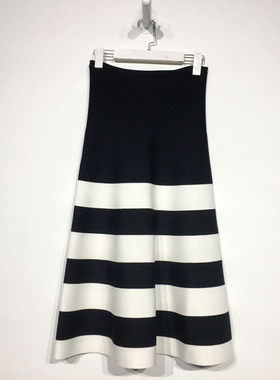 N系列 D89448 时尚针织半身裙品牌女装折扣