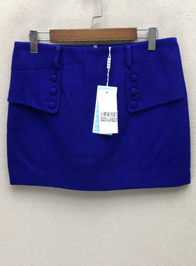 品牌折扣   羊毛短裙潮款 G23-L6923切