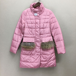 A5839切 G24 品牌折扣 羽绒服潮款