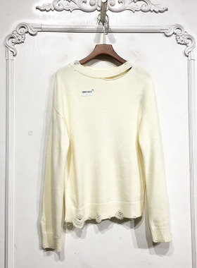 欧系列 D81303 时尚针织衫品牌女装折扣